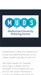 Mobile Screenshot of mudsonline.net